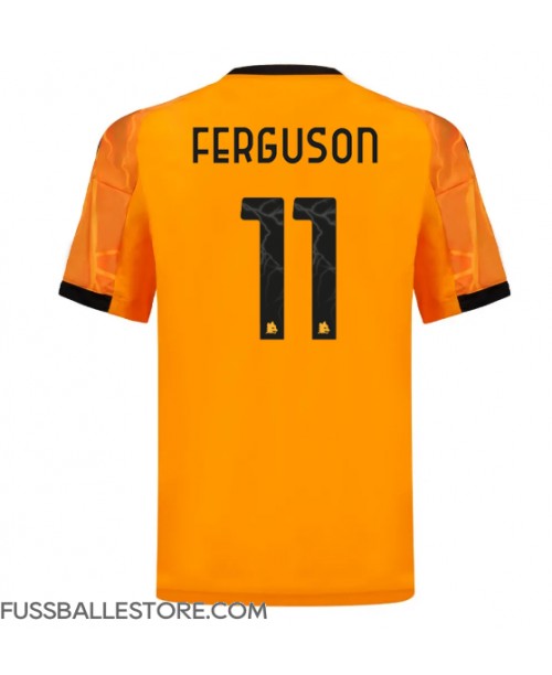 Günstige AS Roma Evan Ferguson #11 Auswärtstrikot 2025-26 Kurzarm Günstige AS Roma Evan Ferguson #11 Auswärtstrikot 2025-26 Kurzarm